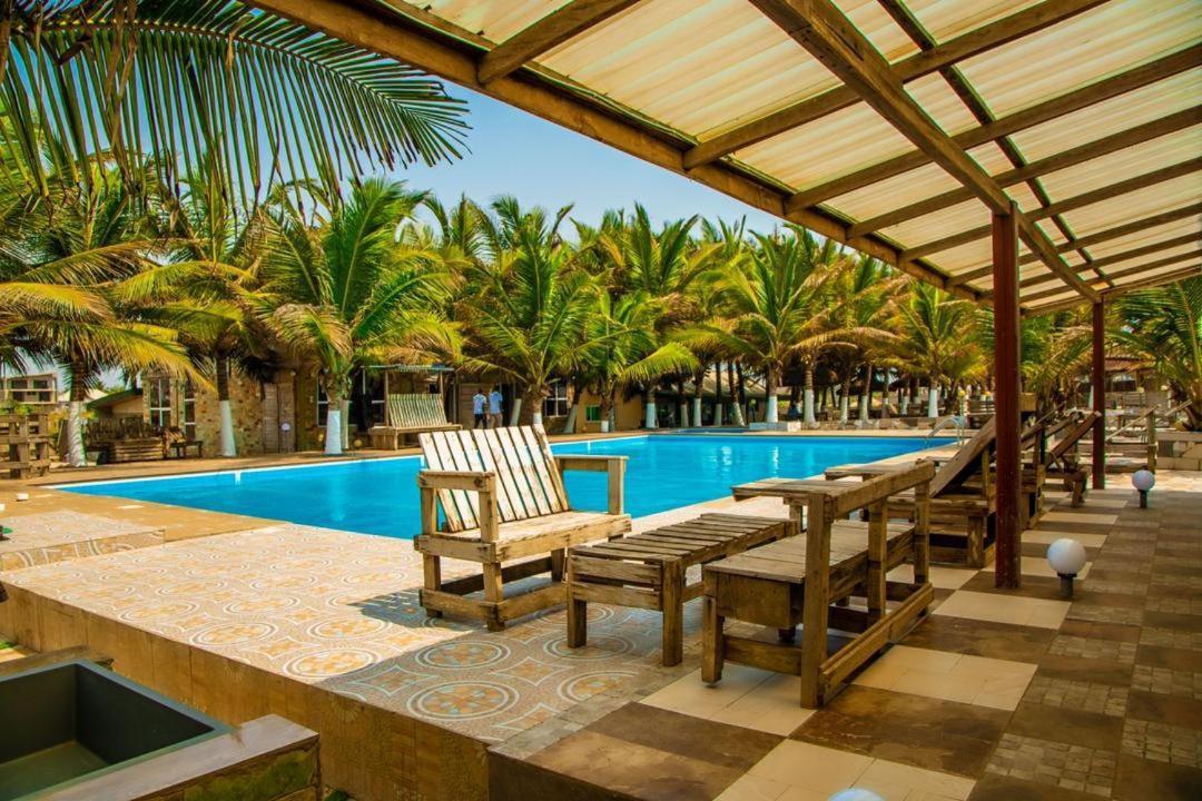 Ocean Green Beach Resort Prampram Luaran gambar